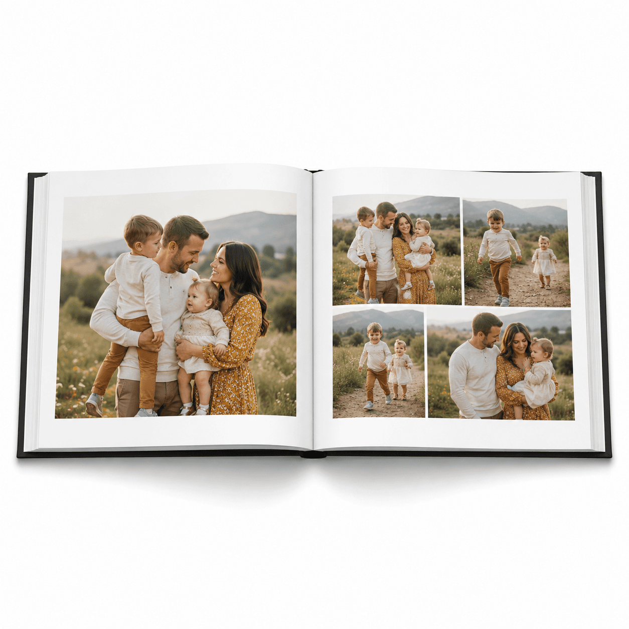 Your Whole Year photo book — flat lay